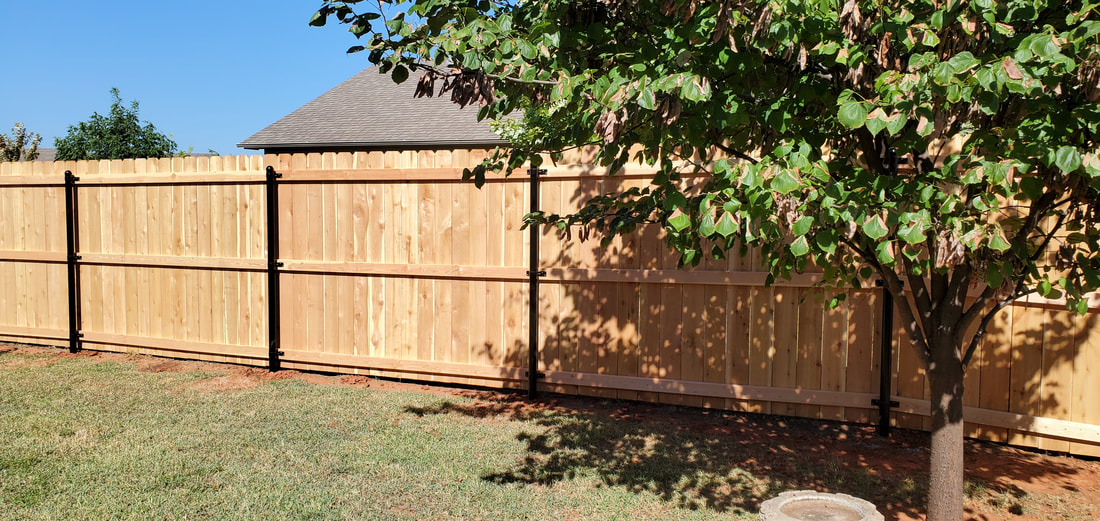 Enid Wood Fence Installation Enid OK Cedar Fence Pine Fence Custom Wood Fence Enid OK Garfield County